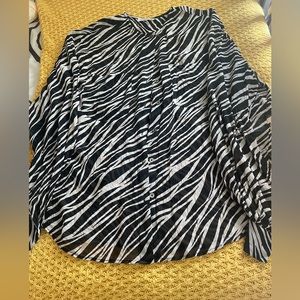 Ladies semi sheer top